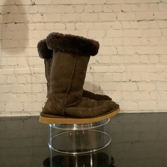 Women’s UGG Classic Tall Boot Size 8 Dark Brown - Picture 5 of 15